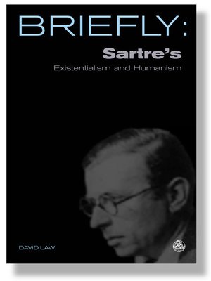 cover image of Sartre's Existentialism and Humanism